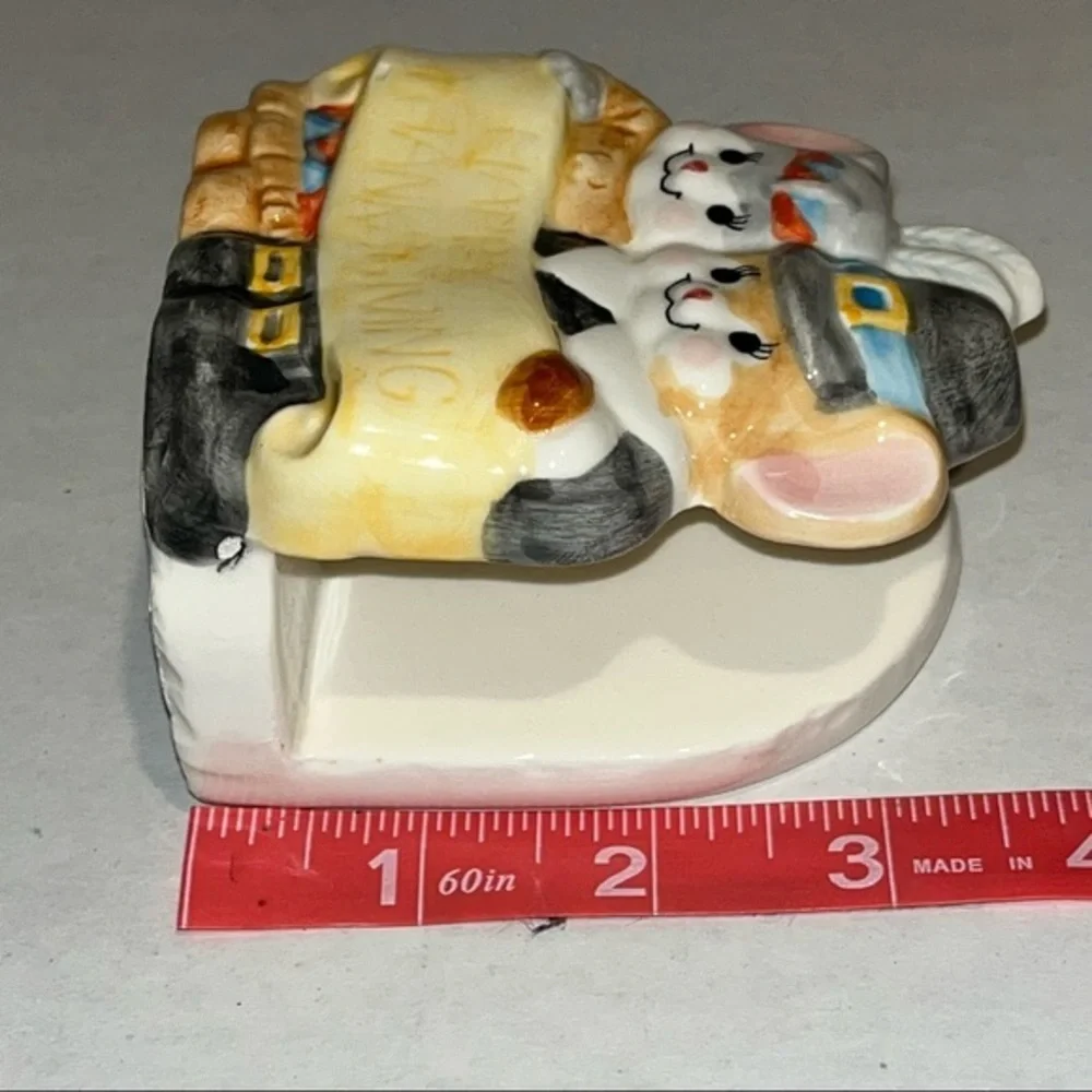 Thanksgiving‎ Decorations-Home Interiors Bears, Enesco Napkin Holder & a Turkey